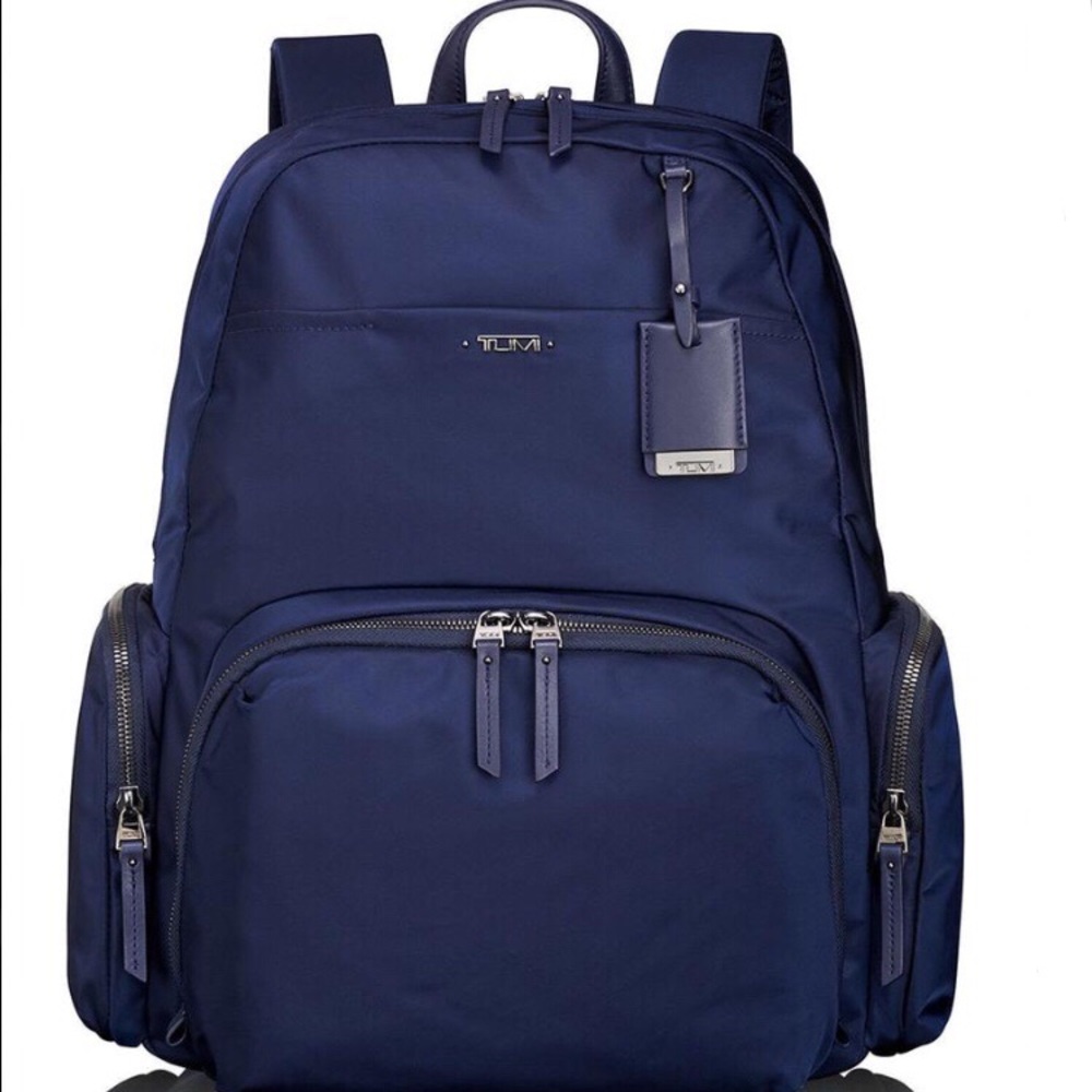 Navy Tumi Calais Backpack